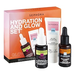 Yazın vazgeçilmezleri - Işıltı ve nem bakım kiti, SEPHORA COLLECTION